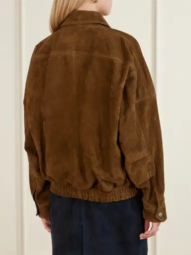 Nour Hammour Dalma Suede Jacket | Thumbnail 4 Nour Hammour Dalma Suede Jacket | Thumbnail 4