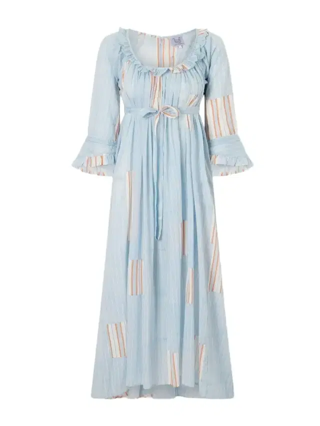 Thierry Colson Antoinette Ruffled Printed Cotton-voile Midi Dress