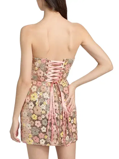 Bronx and Banco Women's Jasmine Maraya Strapless Sequined Minidress | Thumbnail 5 Bronx and Banco Women's Jasmine Maraya Strapless Sequined Minidress | Thumbnail 5