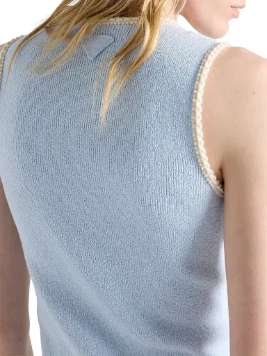 Prada Women's Cotton Bouclé Dress | Thumbnail 6