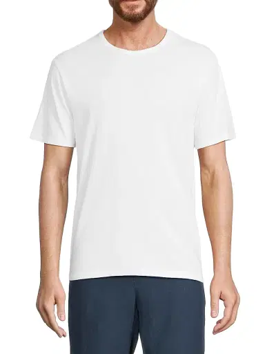 Vince Men's Garment-Dyed Crewneck T-Shirt - Optic White - Size XXL | Thumbnail 3