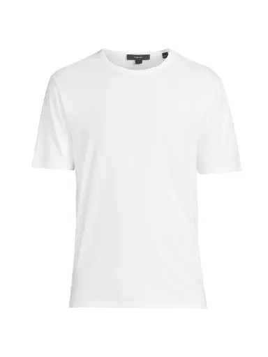 Vince Men's Garment-Dyed Crewneck T-Shirt - Optic White - Size XXL | Thumbnail 1