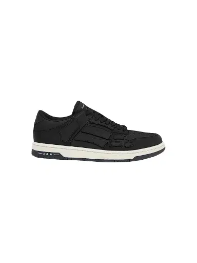 AMIRI Men's Skel-Top Low Leather Sneakers - Black - Size 7 | Thumbnail 1 AMIRI Men's Skel-Top Low Leather Sneakers - Black - Size 7 | Thumbnail 1
