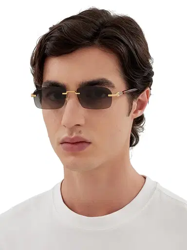 Gucci Men's 125th Street 56MM Rectangular Sunglasses | Thumbnail 2 Gucci Men's 125th Street 56MM Rectangular Sunglasses | Thumbnail 2