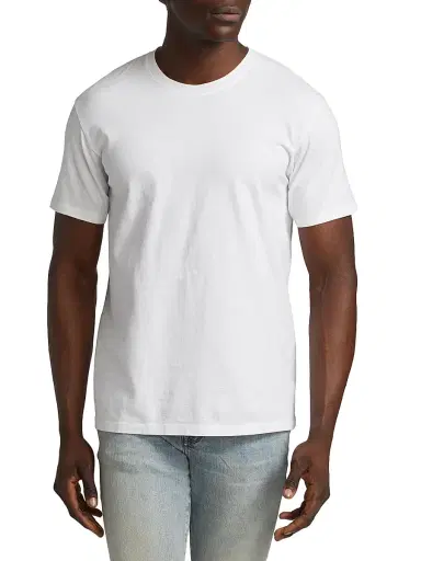 Frame Men's Logo Cotton T-Shirt | Thumbnail 3 Frame Men's Logo Cotton T-Shirt | Thumbnail 3
