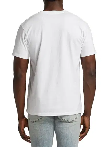 Frame Men's Logo Cotton T-Shirt | Thumbnail 5 Frame Men's Logo Cotton T-Shirt | Thumbnail 5