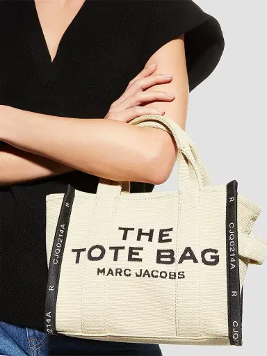 Marc Jacobs Women's The Jacquard Small Tote Bag - Warm Sand | Thumbnail 3