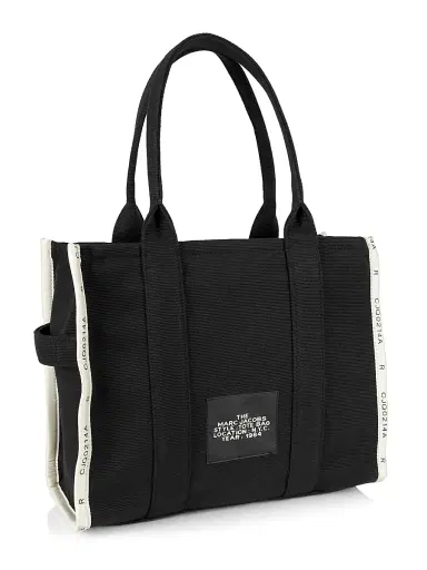 Marc Jacobs Women's The Jacquard Large Tote - Black | Thumbnail 4 Marc Jacobs Women's The Jacquard Large Tote - Black | Thumbnail 4