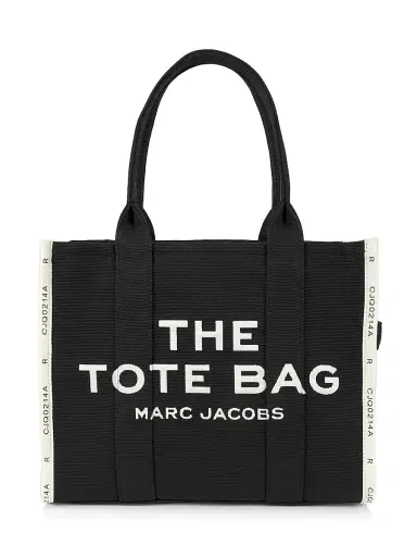 Marc Jacobs Women's The Jacquard Large Tote - Black | Thumbnail 1 Marc Jacobs Women's The Jacquard Large Tote - Black | Thumbnail 1