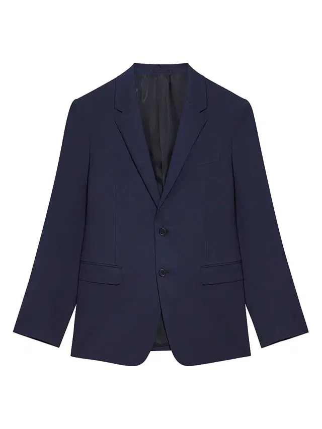 Theory Men's Chambers Slim-Fit Wool Sportcoat - Navy