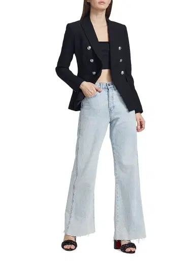 Veronica Beard Women's Miller Dickey Jacket - Black - Size 8 | Thumbnail 2 Veronica Beard Women's Miller Dickey Jacket - Black - Size 8 | Thumbnail 2
