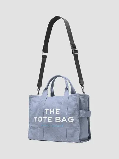 Marc Jacobs Women's The Medium Tote - Blue Shadow | Thumbnail 6 Marc Jacobs Women's The Medium Tote - Blue Shadow | Thumbnail 6