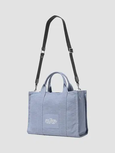 Marc Jacobs Women's The Medium Tote - Blue Shadow | Thumbnail 7 Marc Jacobs Women's The Medium Tote - Blue Shadow | Thumbnail 7