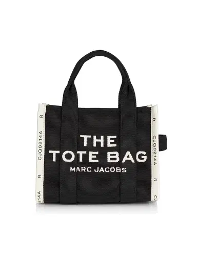 Marc Jacobs Women's The Jacquard Small Tote Bag - Black | Thumbnail 1