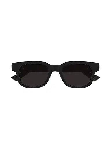 Bottega Veneta Men's Stretch Ribbon 49MM Square Sunglasses | Thumbnail 3