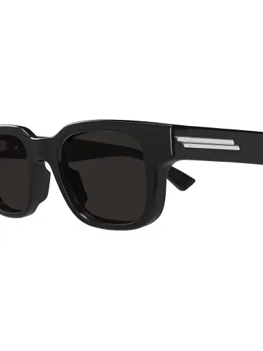Bottega Veneta Men's Stretch Ribbon 49MM Square Sunglasses | Thumbnail 4