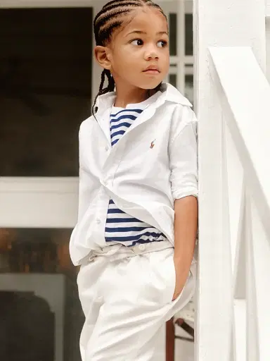 Polo Ralph Lauren Little Boy's & Boy's Cotton Oxford Sport Shirt | Thumbnail 5