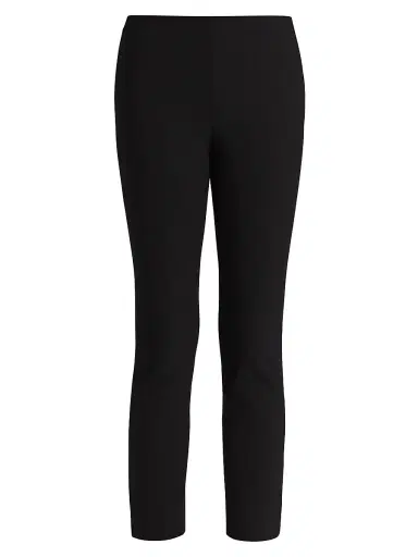 Vince Women's Bobbi Stitch-Front Seamed Mid-Rise Leggings | Thumbnail 1