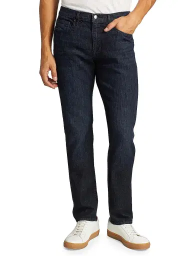 Frame L'Homme Cotton-Blend Slim-Fit Jeans - Tudor - Size 40 | Thumbnail 3 Frame L'Homme Cotton-Blend Slim-Fit Jeans - Tudor - Size 40 | Thumbnail 3