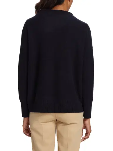 Vince Women's Funnelneck Cashmere Sweater | Thumbnail 4 Vince Women's Funnelneck Cashmere Sweater | Thumbnail 4