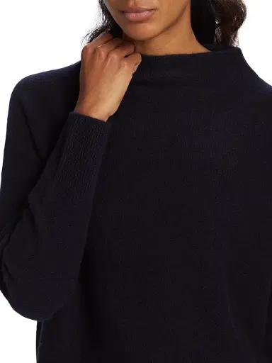 Vince Women's Funnelneck Cashmere Sweater | Thumbnail 5 Vince Women's Funnelneck Cashmere Sweater | Thumbnail 5