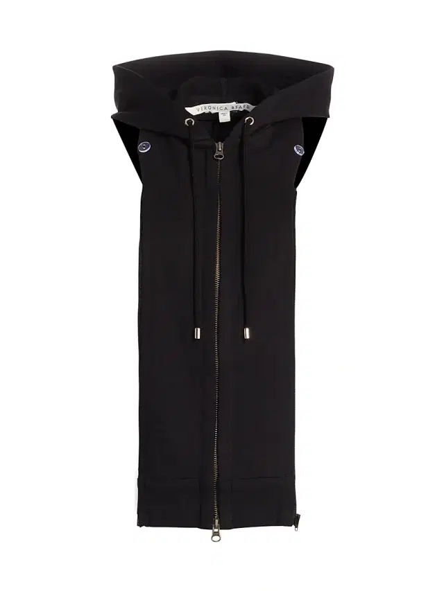 Women's Hooded Dickey - Black