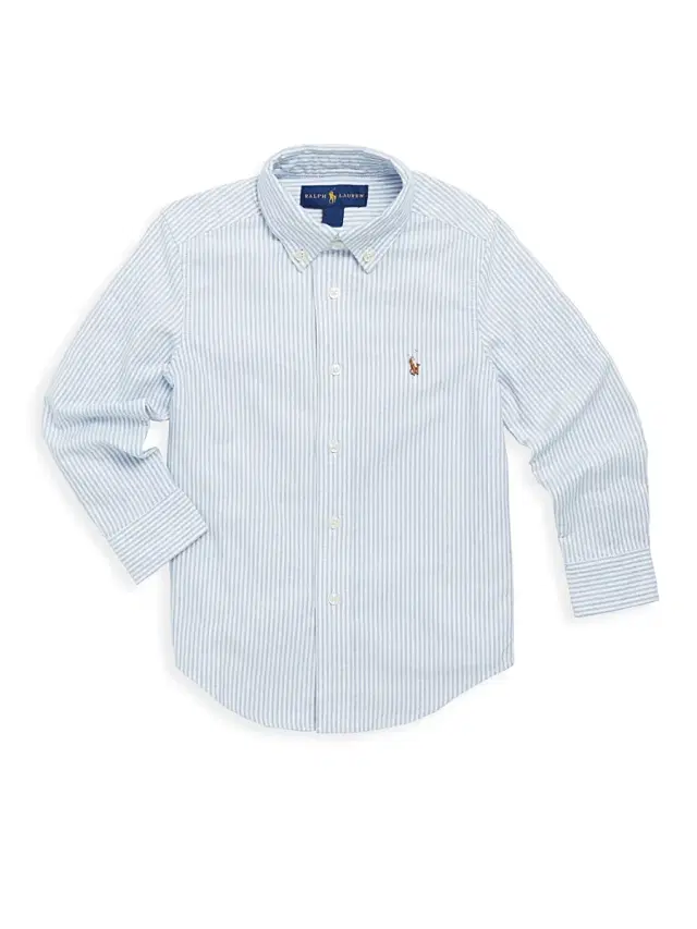 Polo Ralph Lauren Little Boy's & Boy's Cotton Oxford Sport Shirt - Light Blue