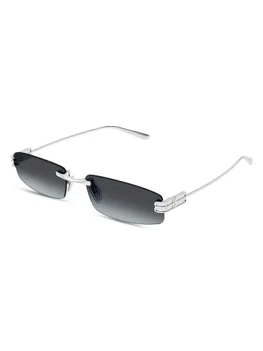Balenciaga Men's Gossip 62MM Rimless Rectangular Metal Sunglasses | Thumbnail 1 Balenciaga Men's Gossip 62MM Rimless Rectangular Metal Sunglasses | Thumbnail 1
