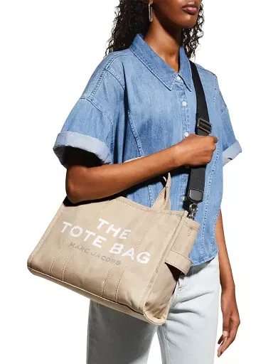 Marc Jacobs Women's The Medium Tote - Beige | Thumbnail 3 Marc Jacobs Women's The Medium Tote - Beige | Thumbnail 3