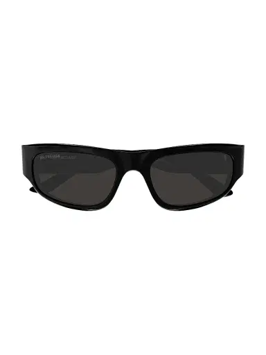 Balenciaga Men's 56MM Rectangular Sunglasses - Black | Thumbnail 2