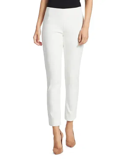 Lela Rose Women's Catherine Stretch-Twill Pants | Thumbnail 3 Lela Rose Women's Catherine Stretch-Twill Pants | Thumbnail 3