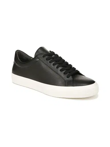 Vince Men's Fulton Leather Oxford Sneakers - Black - Size 9.5 | Thumbnail 2