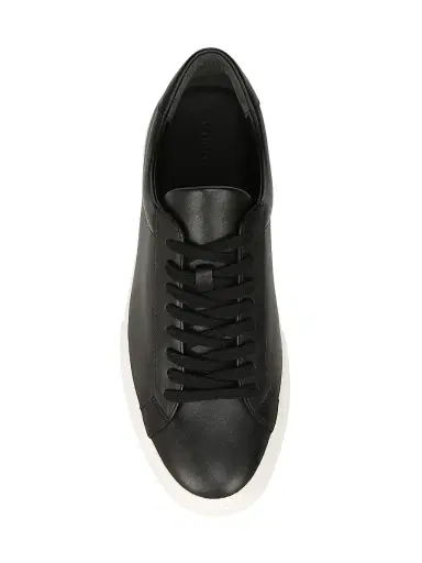 Vince Men's Fulton Leather Oxford Sneakers - Black - Size 9.5 | Thumbnail 5