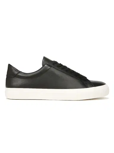 Vince Men's Fulton Leather Oxford Sneakers - Black - Size 9.5 | Thumbnail 1