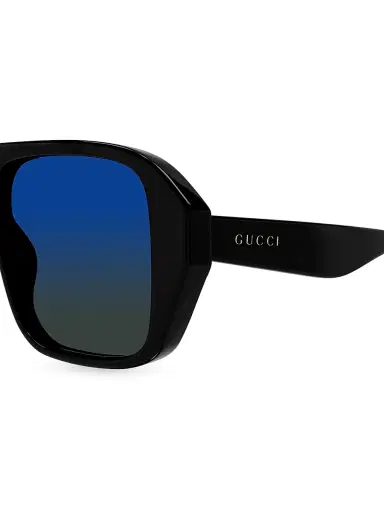 Gucci Men's Aspen 57MM Navigator Sunglasses | Thumbnail 3
