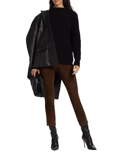 Vince Women's Funnelneck Cashmere Sweater | Thumbnail 2 Vince Women's Funnelneck Cashmere Sweater | Thumbnail 2