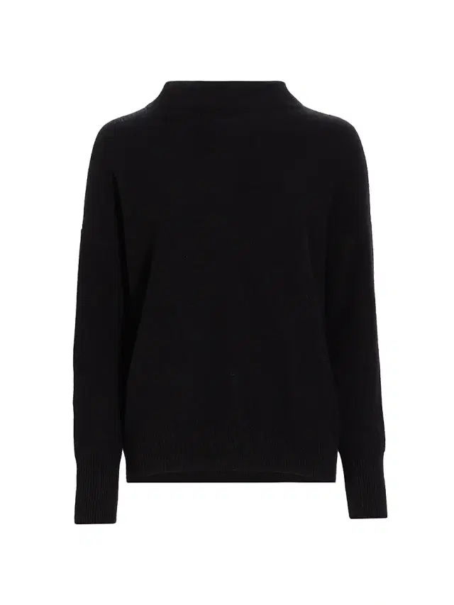 Vince Women's Funnelneck Cashmere Sweater - Black