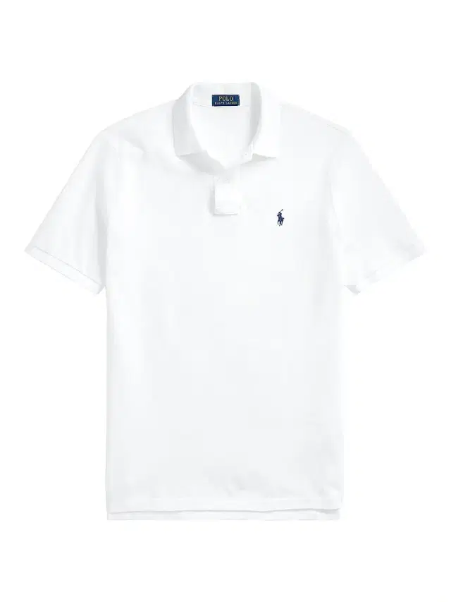 Polo Ralph Lauren Men's Cotton Classic-Fit Polo Shirt - White