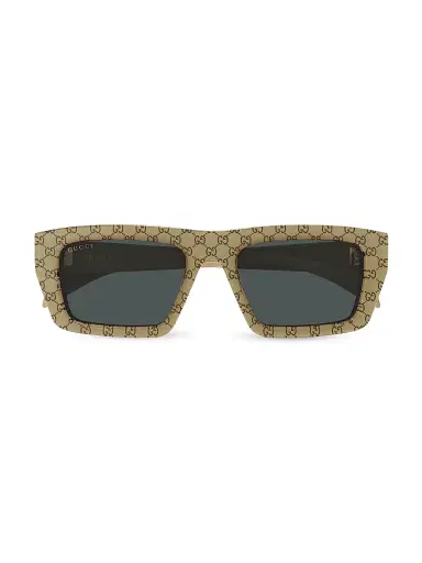 Gucci Men's Rowcut 54MM Rectangular Sunglasses | Thumbnail 2 Gucci Men's Rowcut 54MM Rectangular Sunglasses | Thumbnail 2