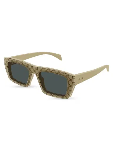 Gucci Men's Rowcut 54MM Rectangular Sunglasses | Thumbnail 1 Gucci Men's Rowcut 54MM Rectangular Sunglasses | Thumbnail 1