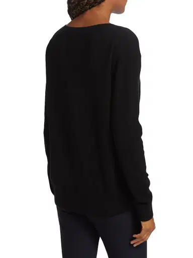 Vince Women's Weekend V-Neck Cashmere Sweater | Thumbnail 6 Vince Women's Weekend V-Neck Cashmere Sweater | Thumbnail 6