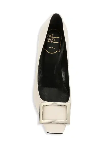 Roger Vivier Women's Belle Vivier Trompette 70MM Patent Leather Pumps | Thumbnail 5 Roger Vivier Women's Belle Vivier Trompette 70MM Patent Leather Pumps | Thumbnail 5