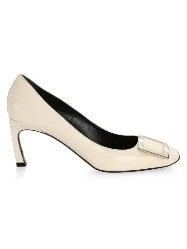 Roger Vivier Women's Belle Vivier Trompette 70MM Patent Leather Pumps | Thumbnail 1 Roger Vivier Women's Belle Vivier Trompette 70MM Patent Leather Pumps | Thumbnail 1