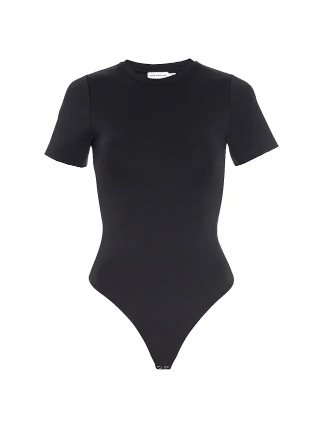 Good American Women's Sculpting Tee Bodysuit - Black