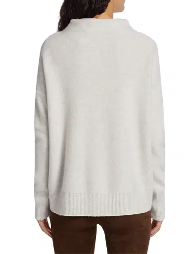 Vince Women's Funnelneck Cashmere Sweater | Thumbnail 5 Vince Women's Funnelneck Cashmere Sweater | Thumbnail 5