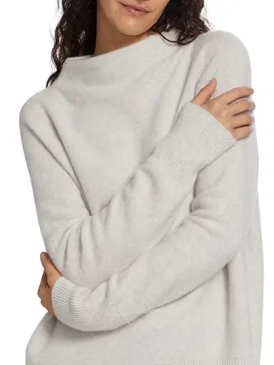 Vince Women's Funnelneck Cashmere Sweater | Thumbnail 6 Vince Women's Funnelneck Cashmere Sweater | Thumbnail 6