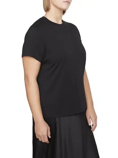 Vince Women's Cotton Crewneck T-Shirt - Black - Size XXS | Thumbnail 8