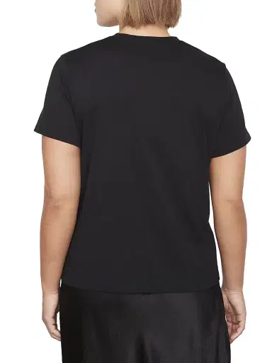 Vince Women's Cotton Crewneck T-Shirt - Black - Size XXS | Thumbnail 9