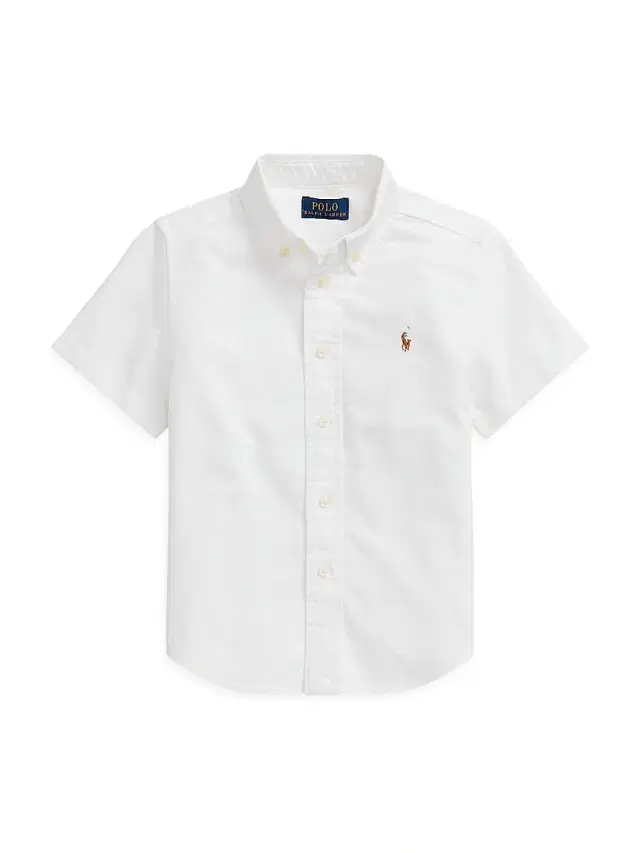 Polo Ralph Lauren Little Boy's & Boy's Short-Sleeve Button-Up Shirt - White