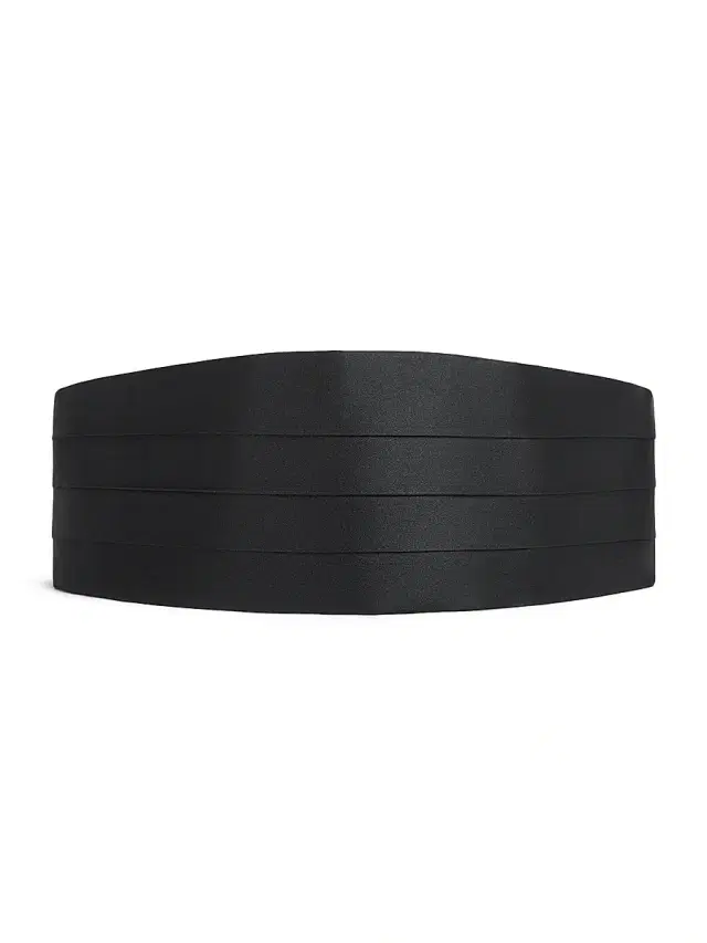 Men's Silk Cummerbund - Black Men's Silk Cummerbund - Black